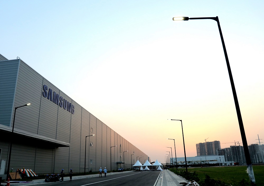 Továrna společnosti Samsung